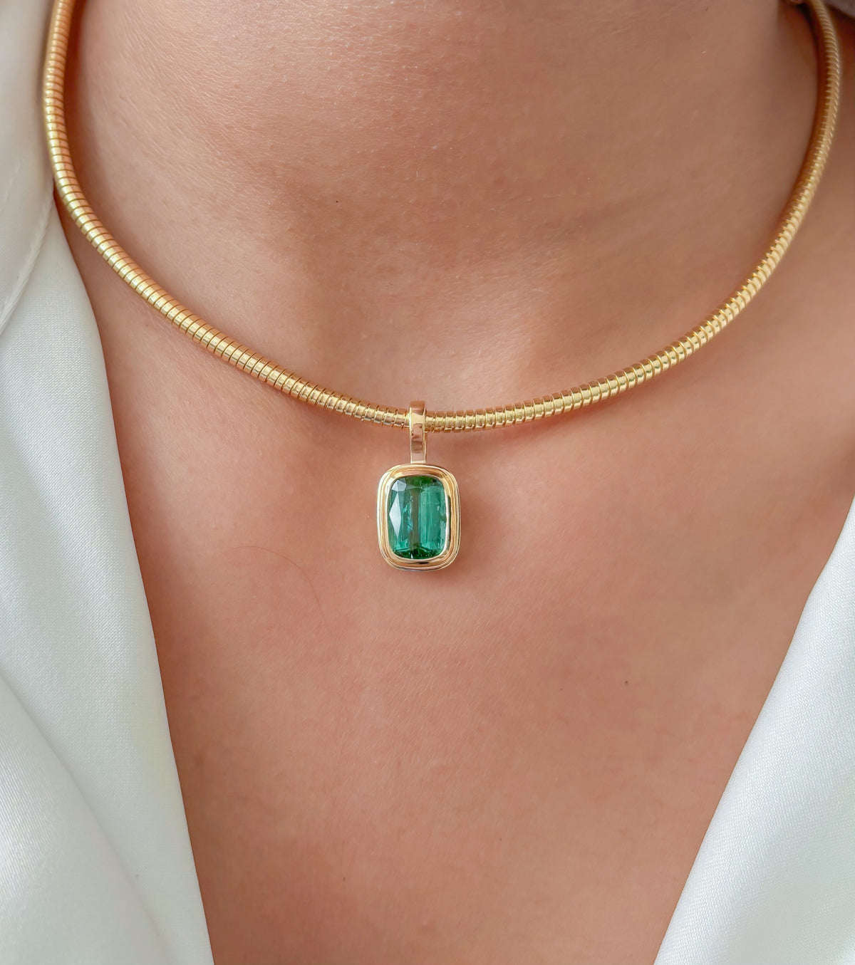 Tourmaline Mix Pendant