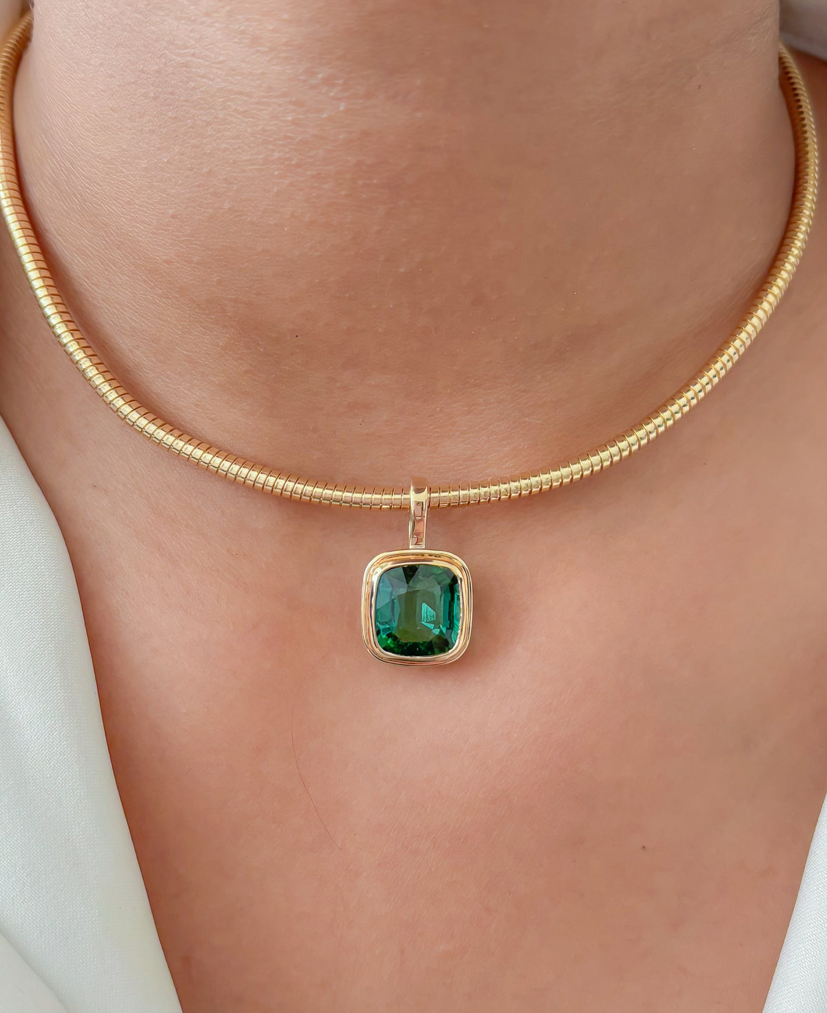 Tourmaline Mix Pendant