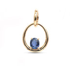 Blue Sapphire Pendant