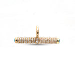 Diamond Turquoise Pendant
