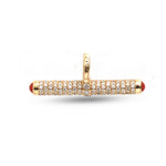 Diamond Coral Pendant