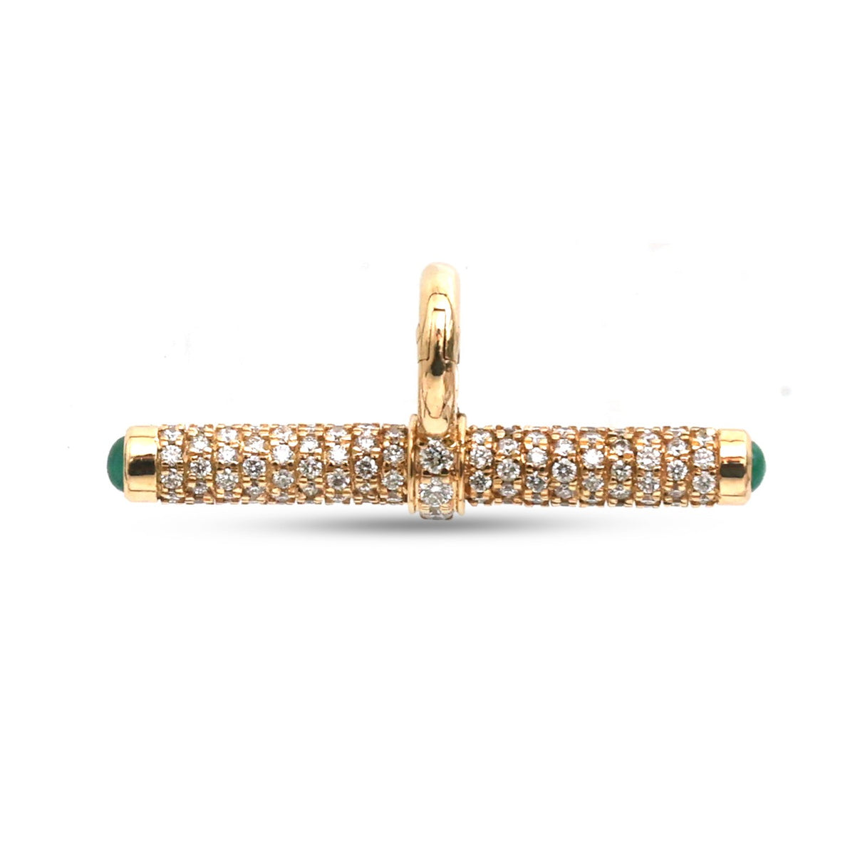 Diamond Emerald Pendant