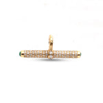 Diamond Emerald Pendant