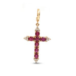 Ruby Diamond Pendant