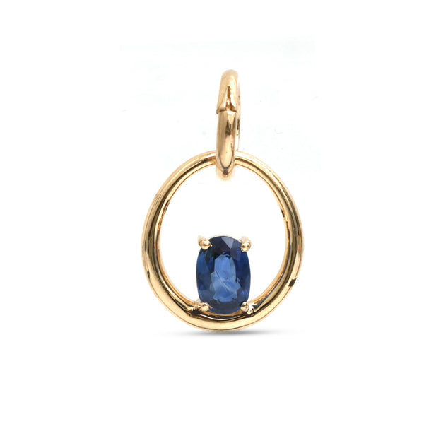 Blue Sapphire Pendant