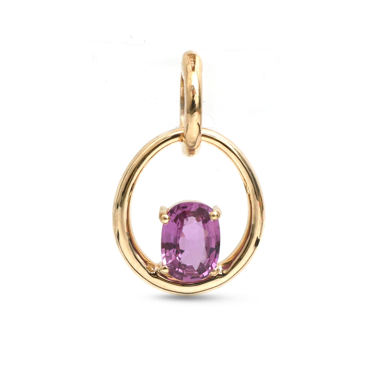 Pink Sapphire Pendant