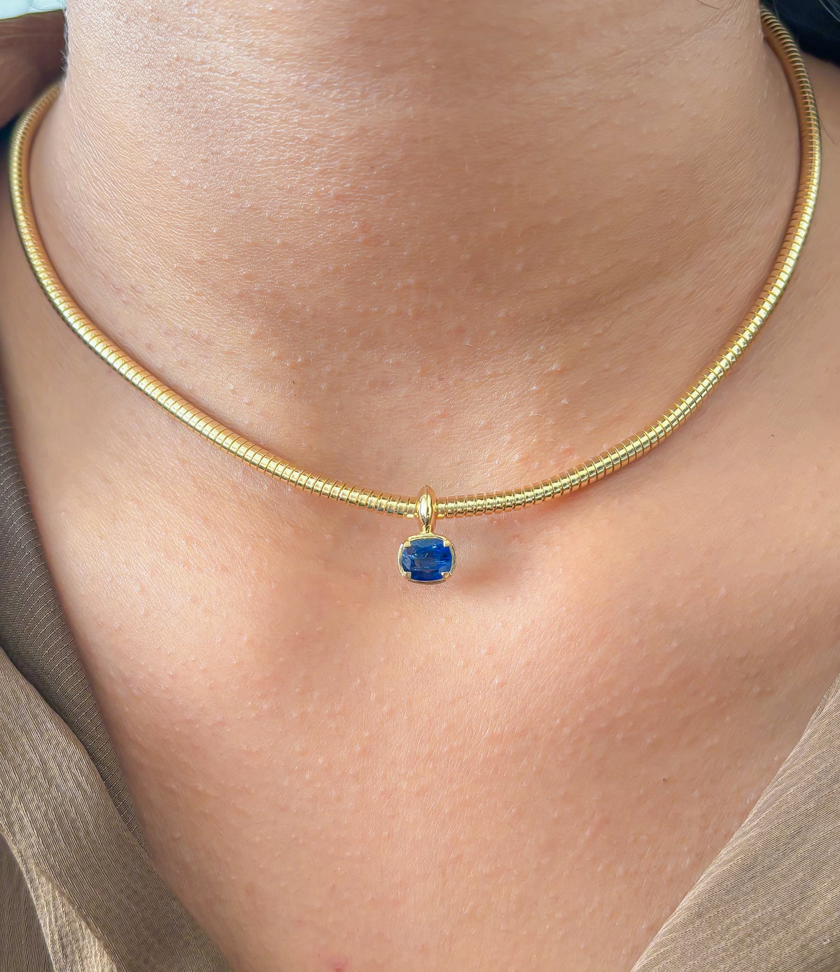 Blue Sapphire Pendant
