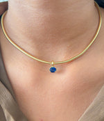 Blue Sapphire Pendant