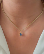 Blue Sapphire Pendant