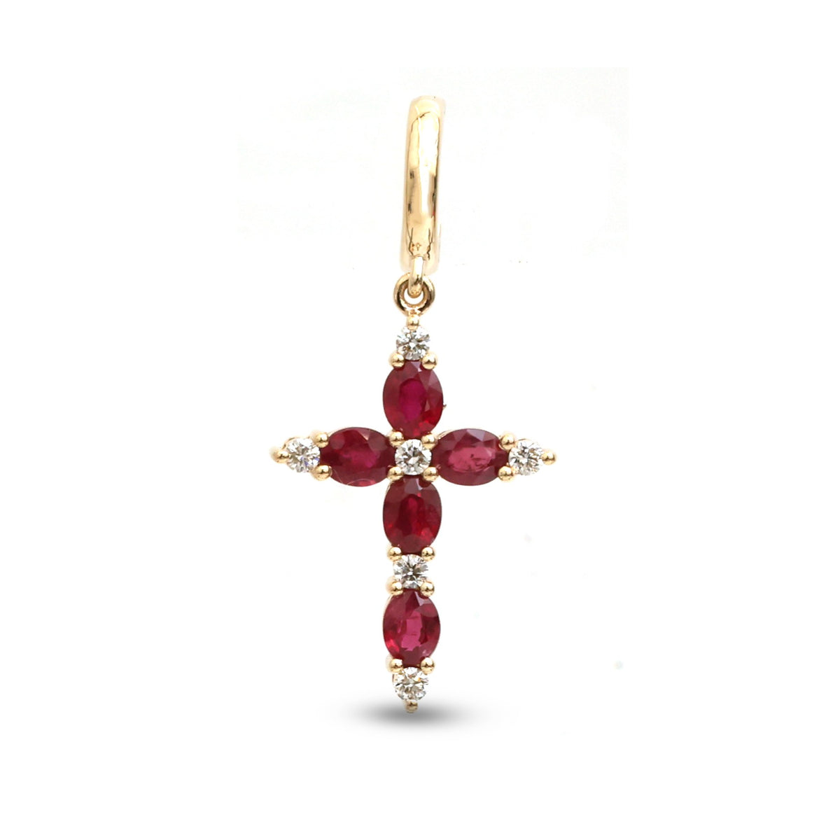 Ruby Diamond Pendant