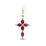 Ruby Diamond Pendant