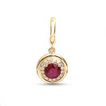 Ruby Diamond Pendant