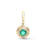 Emerald Diamond Pendant