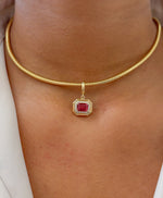 Pink - Diamond Pendant
