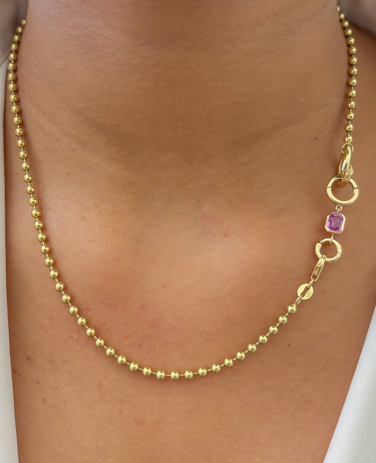 Pink Sapphire Pendant