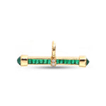 Emerald Diamond Pendant