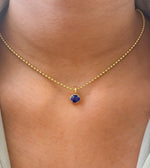 Blue Sapphire Pendant