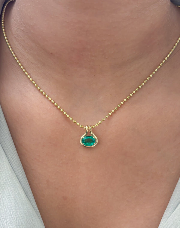 Emerald Pendant