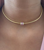 Pink Sapphire Diamond Pendant