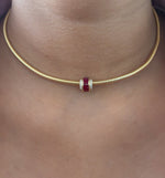 Ruby Diamond Pendant