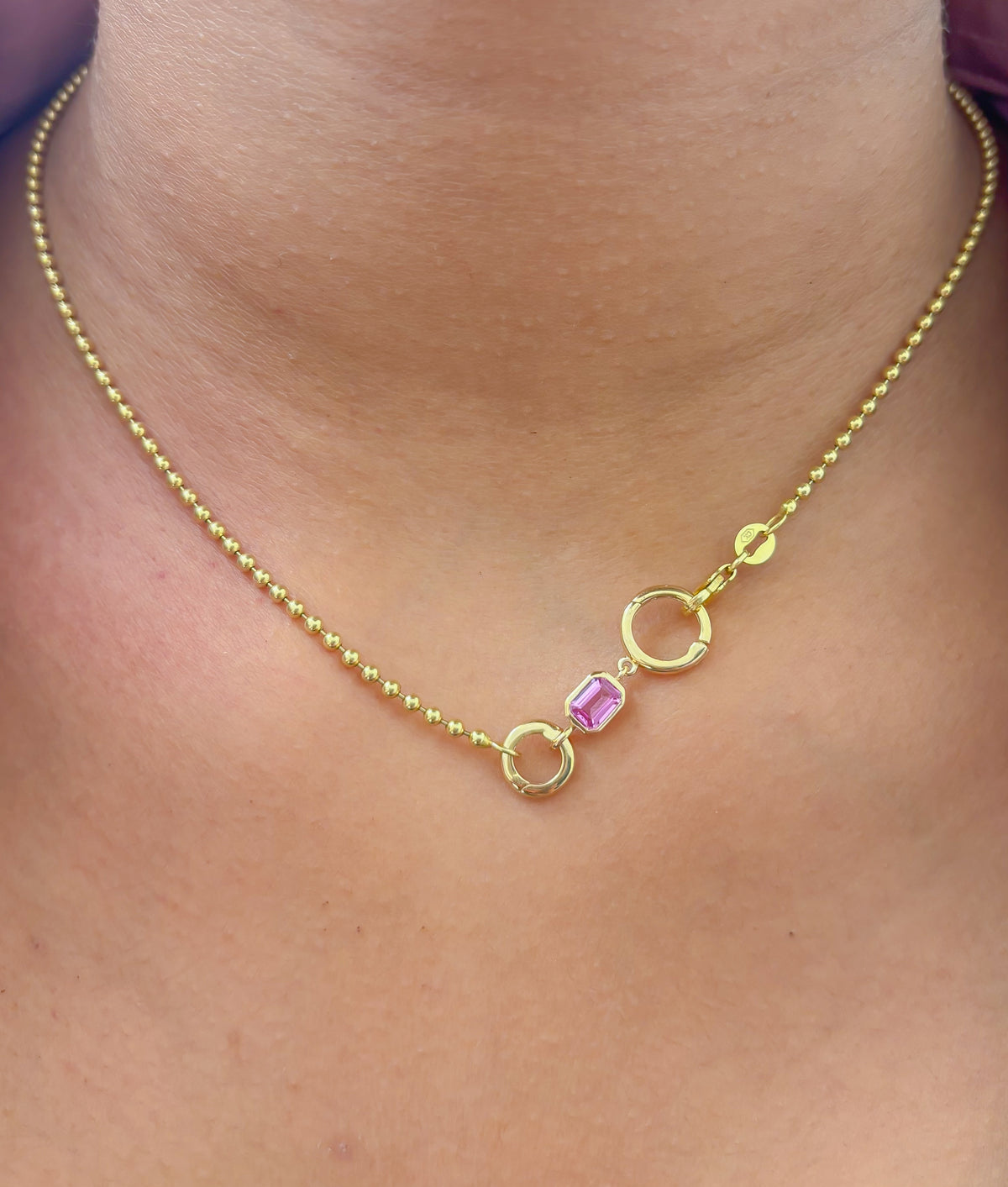 Pink Sapphire Pendant
