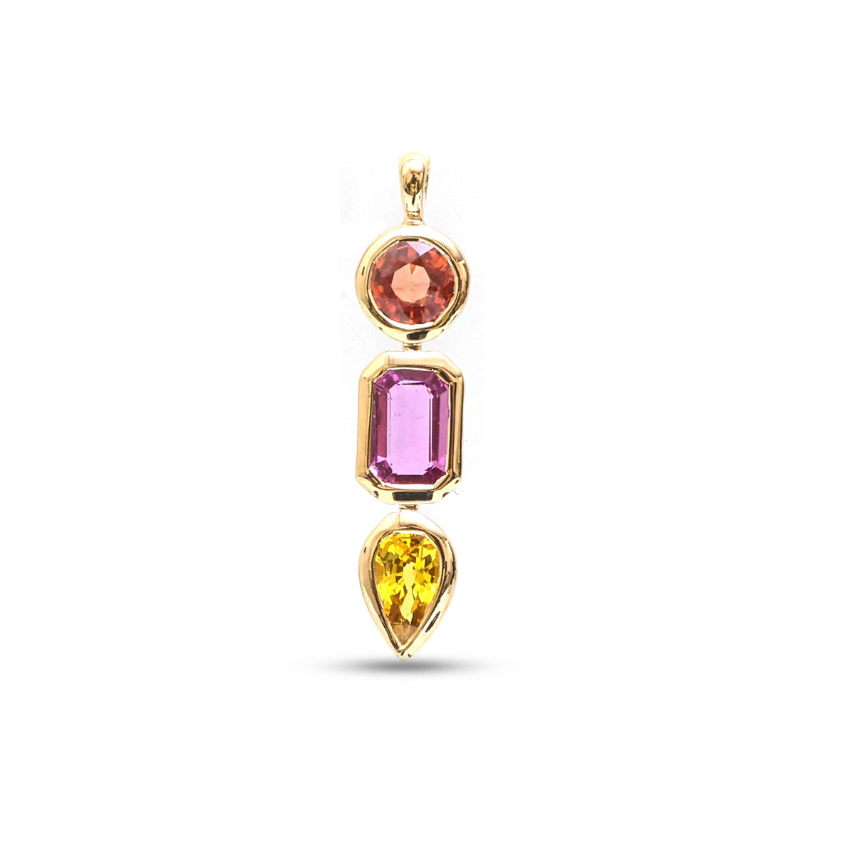 Rainbow Sapphire Pendant