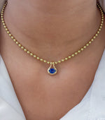 Blue Sapphire Pendant