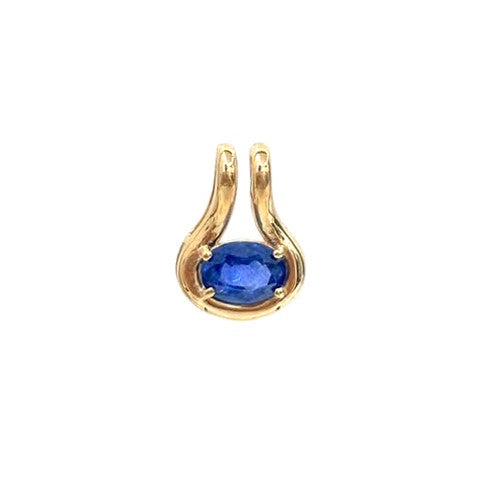 Blue Sapphire Pendant
