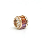 Rainbow Sapphire Diamond Pendant