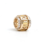 Yellow Sapphire Diamond Pendant