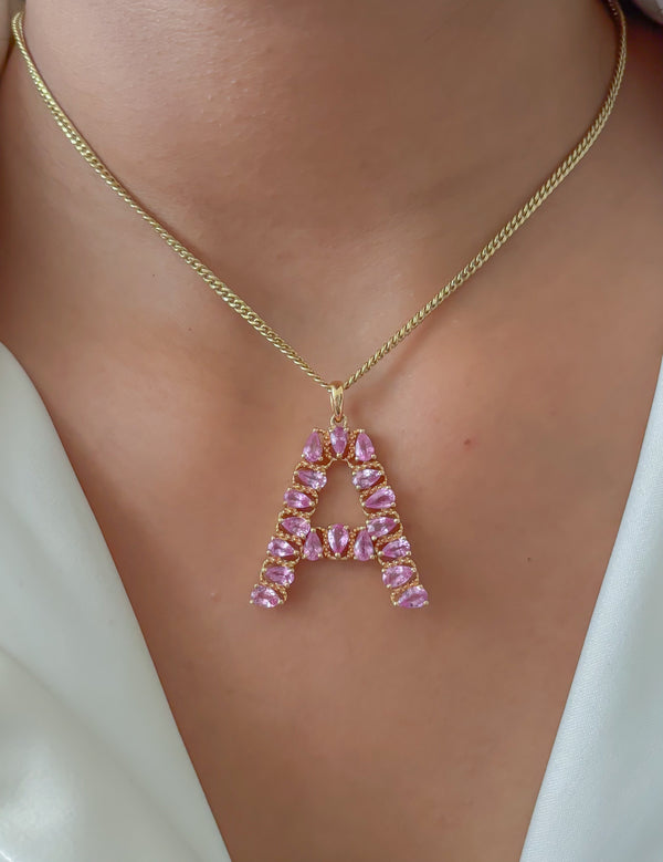Pink Sapphire Pendant