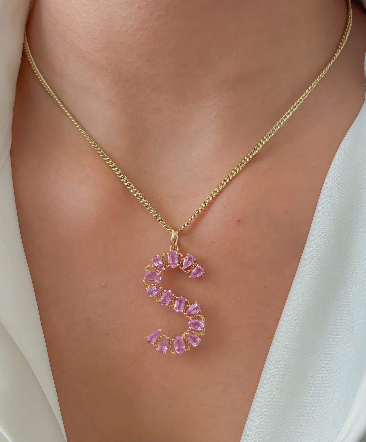 Pink Sapphire Pendant