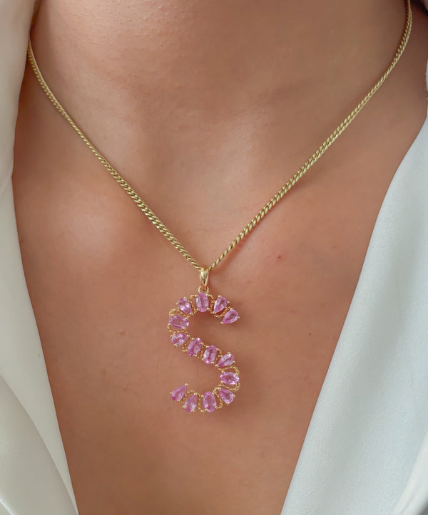 Pink Sapphire Pendant
