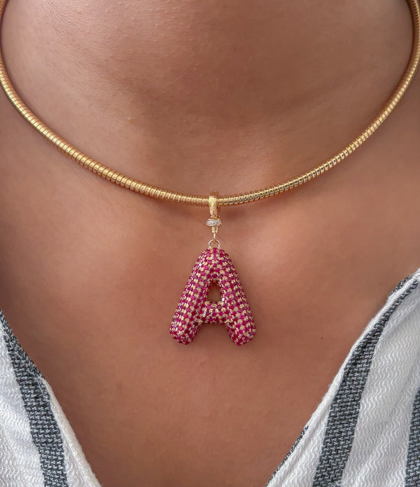 Ruby Diamond Pendant