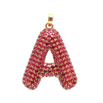 Ruby Diamond Pendant