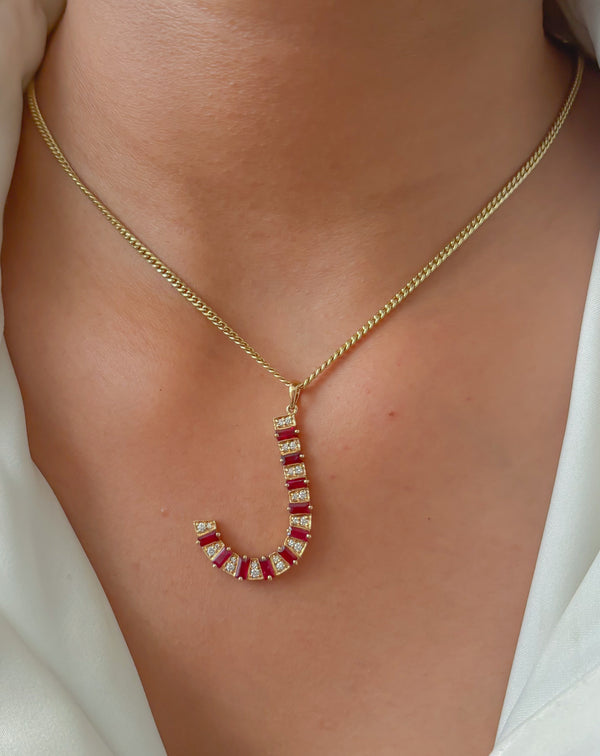 Ruby Diamond Pendant