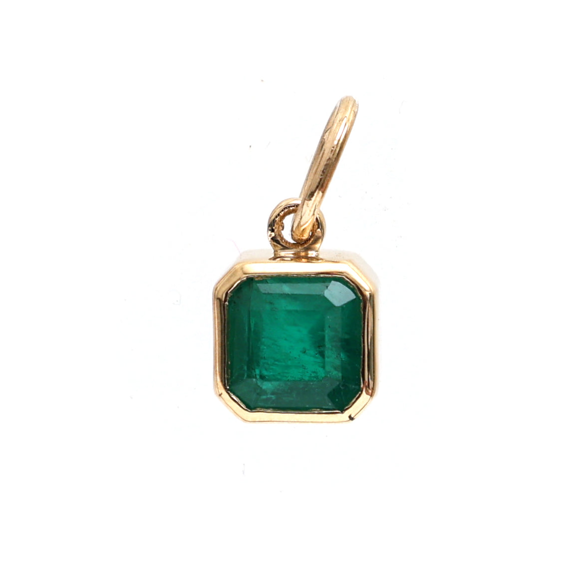 Emerald Diamond Pendant