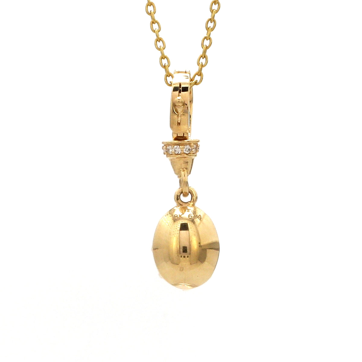 Diamond Emerald Pendant