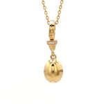 Diamond Emerald Pendant