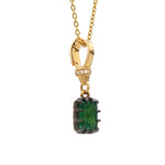 Diamond Emerald Pendant