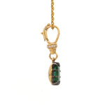 Diamond Emerald Pendant
