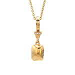 Diamond Emerald Pendant