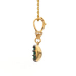 Diamond Emerald Pendant