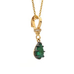 Diamond Emerald Pendant