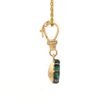 Diamond Emerald Pendant