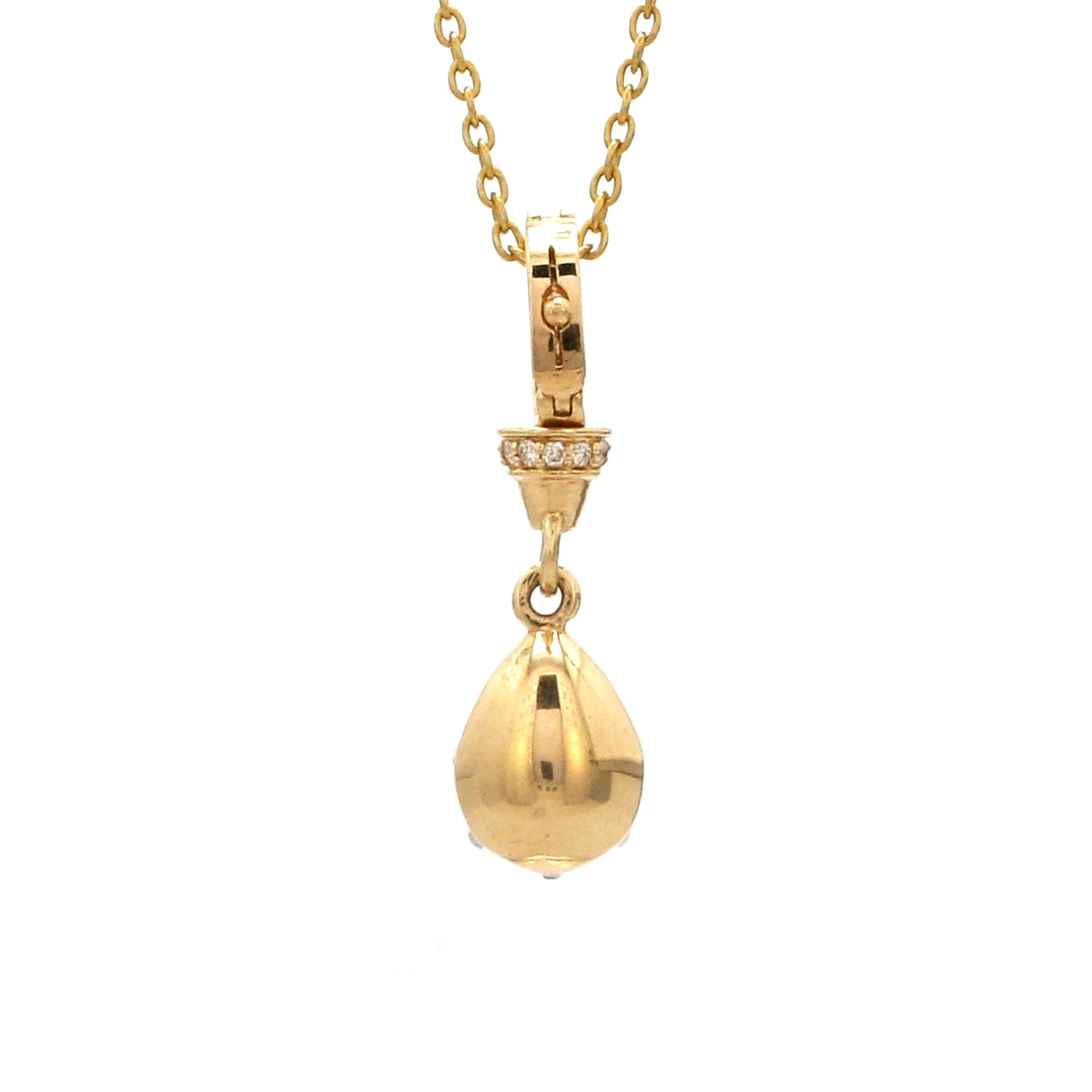 Diamond Emerald Pendant