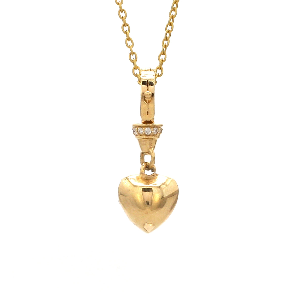 Diamond Emerald Pendant