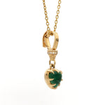 Diamond Emerald Pendant