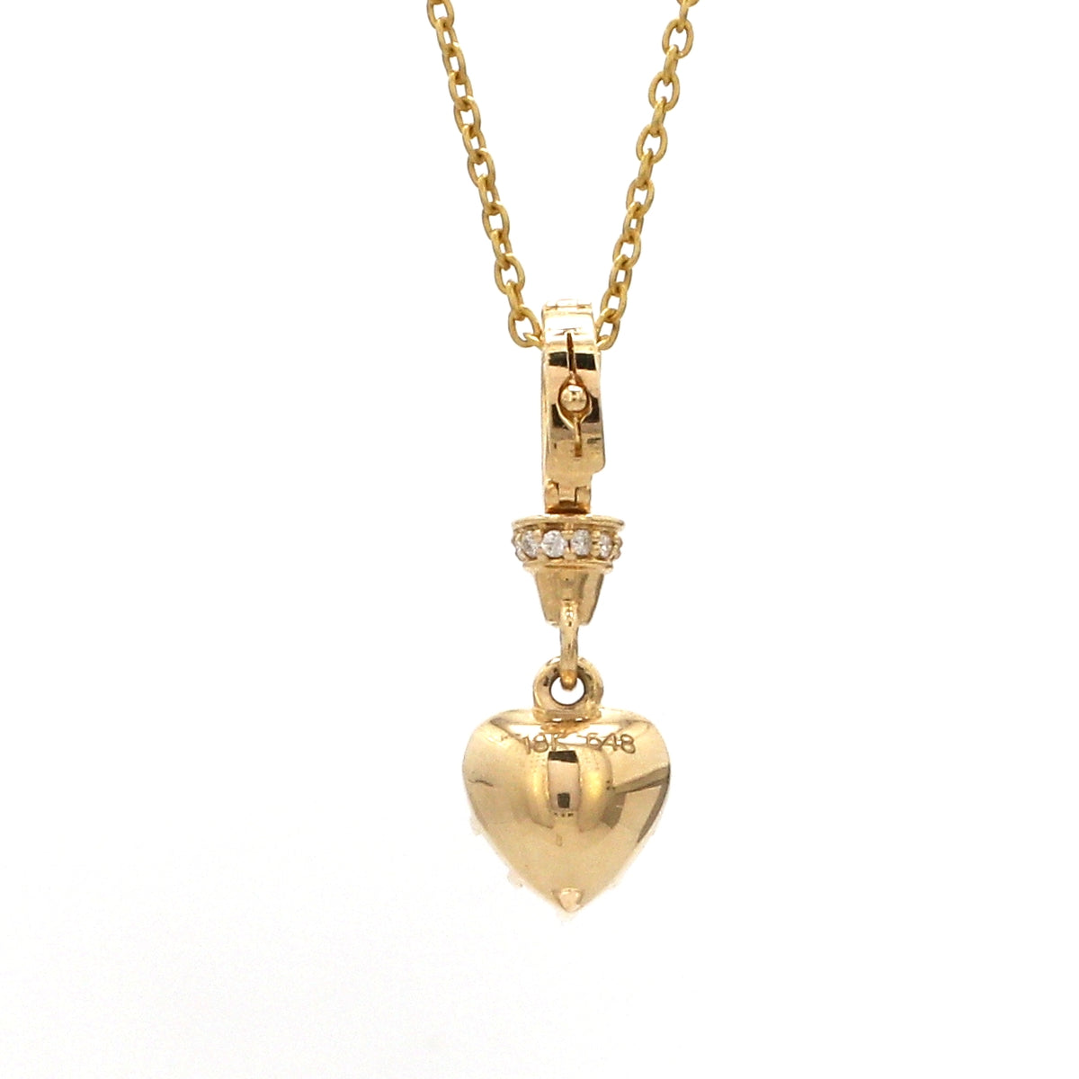 Diamond Emerald Pendant
