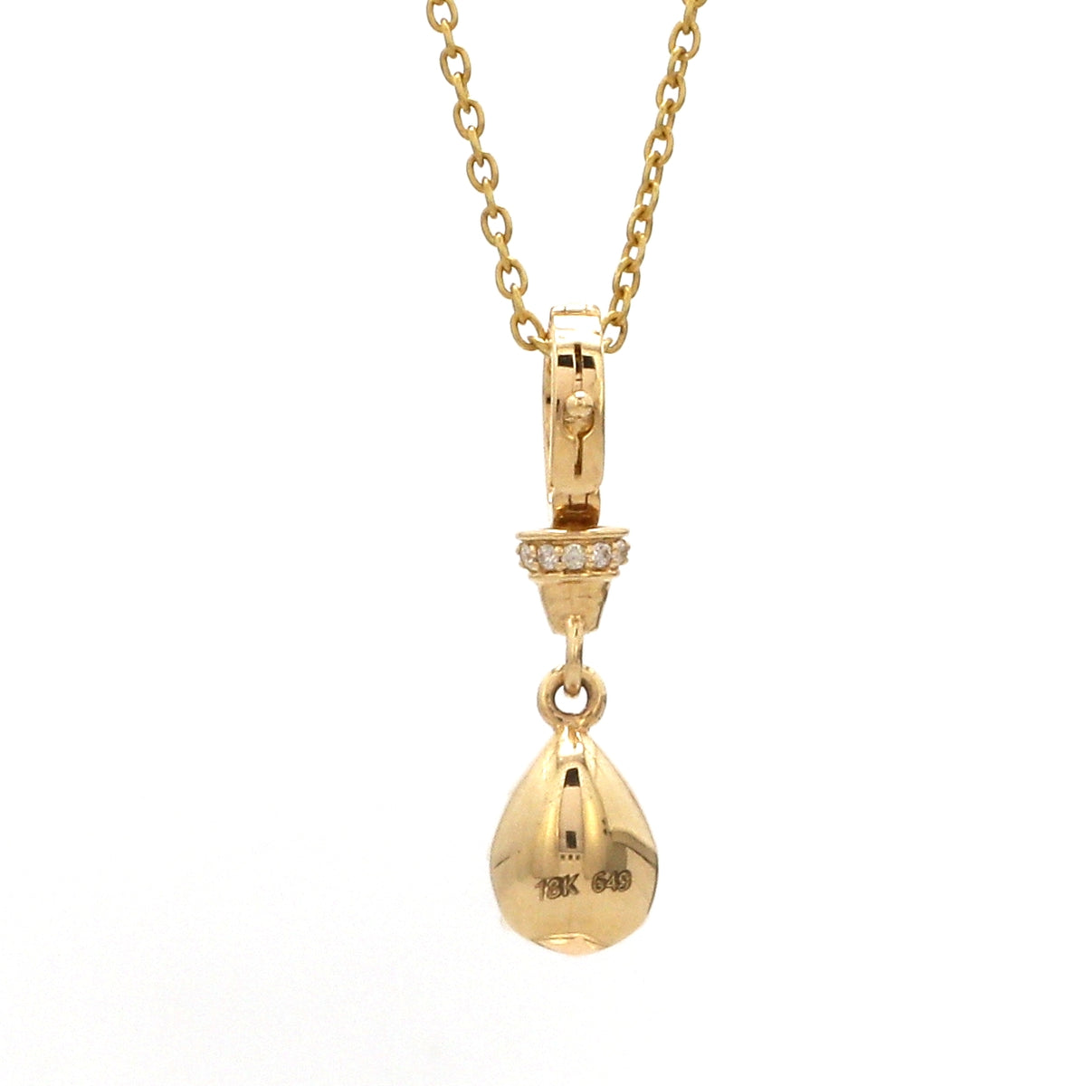 Diamond Emerald Pendant